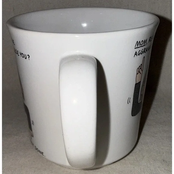Vintage Dale Coffee Mug "Mom Remember All the Aggravation I Used to Cause You" - Picture 2 of 11